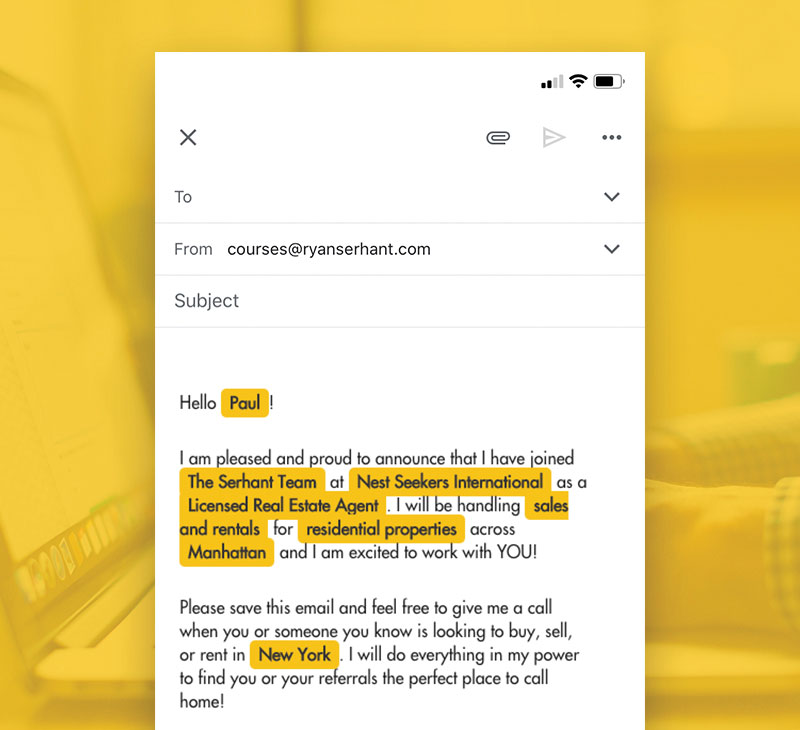 Sales & Marketing Email Templates